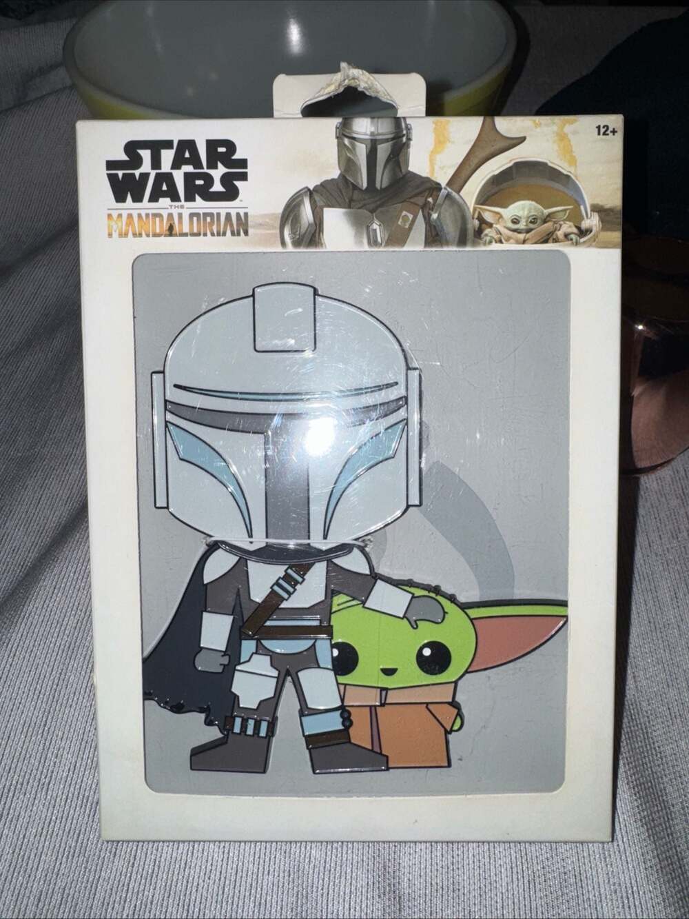 Star Wars: The Mandalorian & Grogu Large Enamel Pin